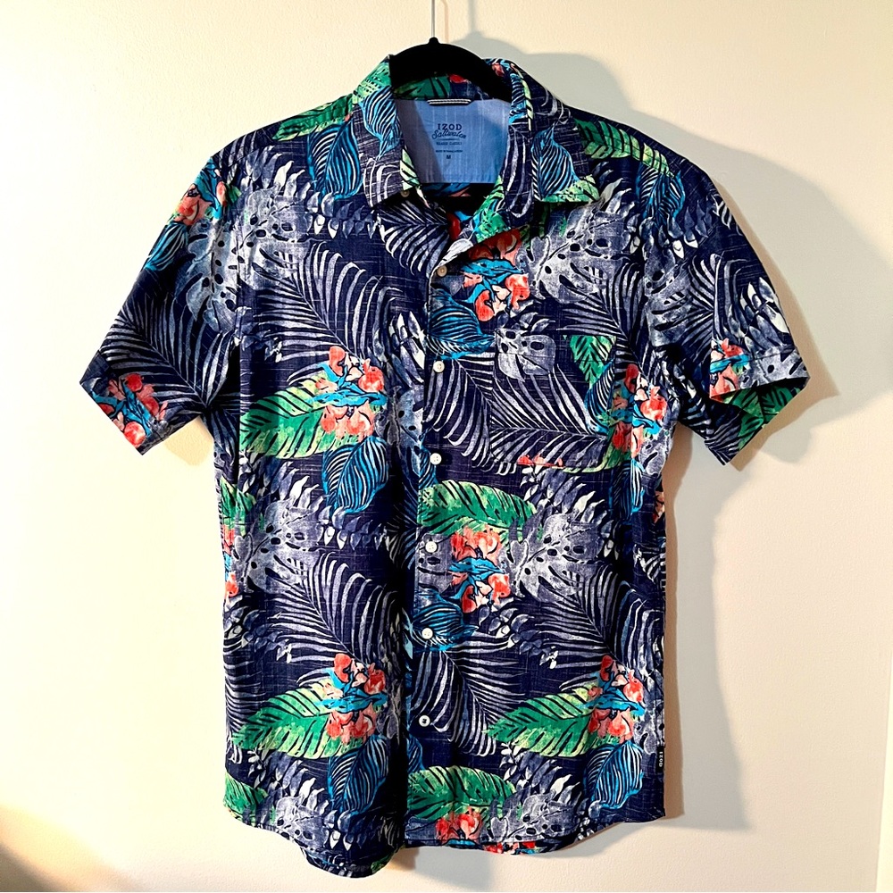 Men’s short sleeve Izod Saltwater relaxed classics Shirt
